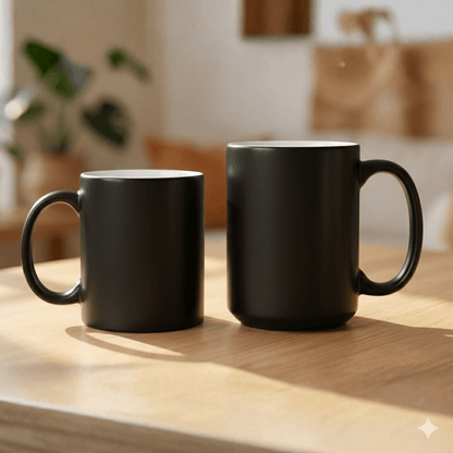 Tasse magique 11 oz / 15 oz entièrement personnalisée – Impression 360° - Petite Sublime