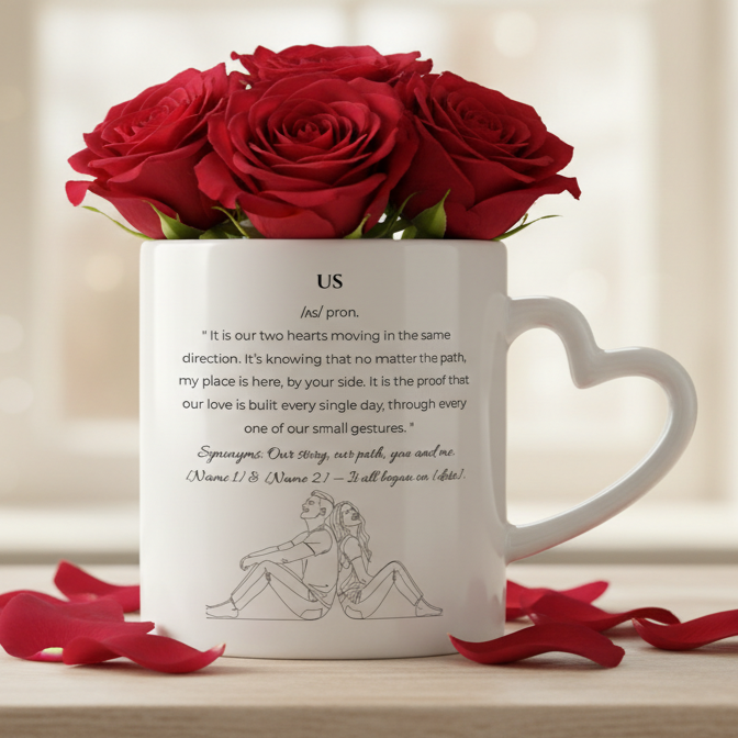 Motif Nous - Elle et Lui – Tasse, Gobelet ou Duo personnalisé - Petite Sublime