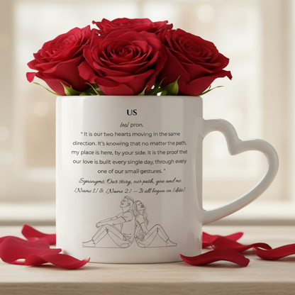 Motif Nous - Elle et Lui – Tasse, Gobelet ou Duo personnalisé - Petite Sublime