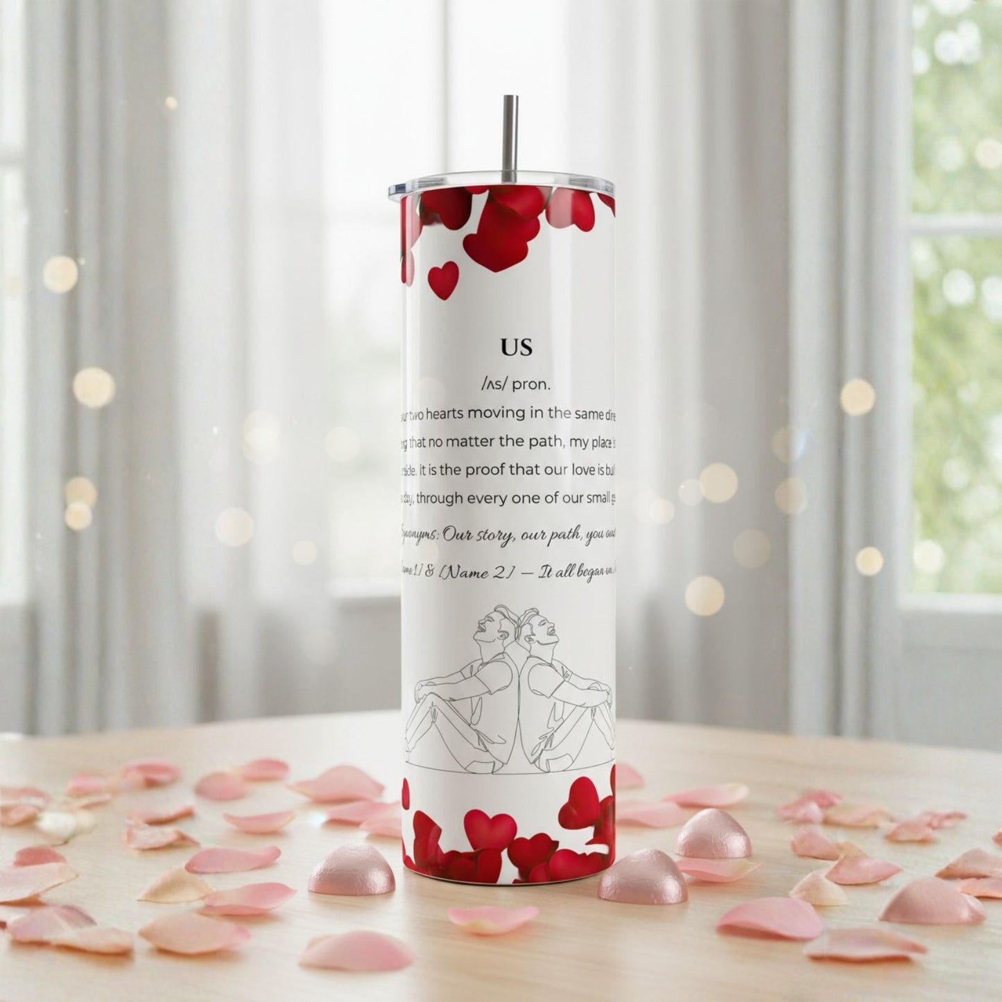 Motif Nous - Lui et Lui – Tasse, Gobelet ou Duo personnalisé - Petite Sublime